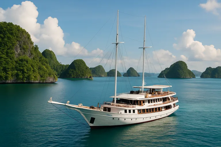 Ontdek raja ampat: een luxe avontuur op zee